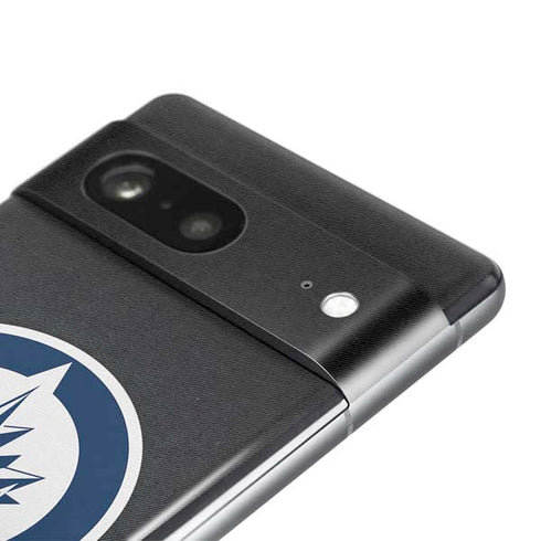 NHL Winnipeg Jets Black Background Pixel Skins